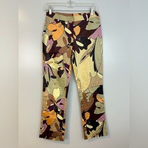 NWT Vintage Express Retro Sixties Mod Cropped Pants Hippie/Boho Size 1/2 Small